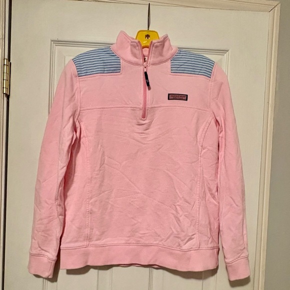 Vineyard Vines Pink Classic Seersucker Shep Shirt 100% Cotton Size Small - Picture 1 of 5